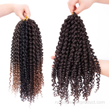 14-дюймовые вьющиеся синтетические плетеные волосы Twist Pre Twisted
